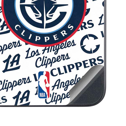 NBA Los Angeles Clippers Blast Text Galaxy A54 5G Skin